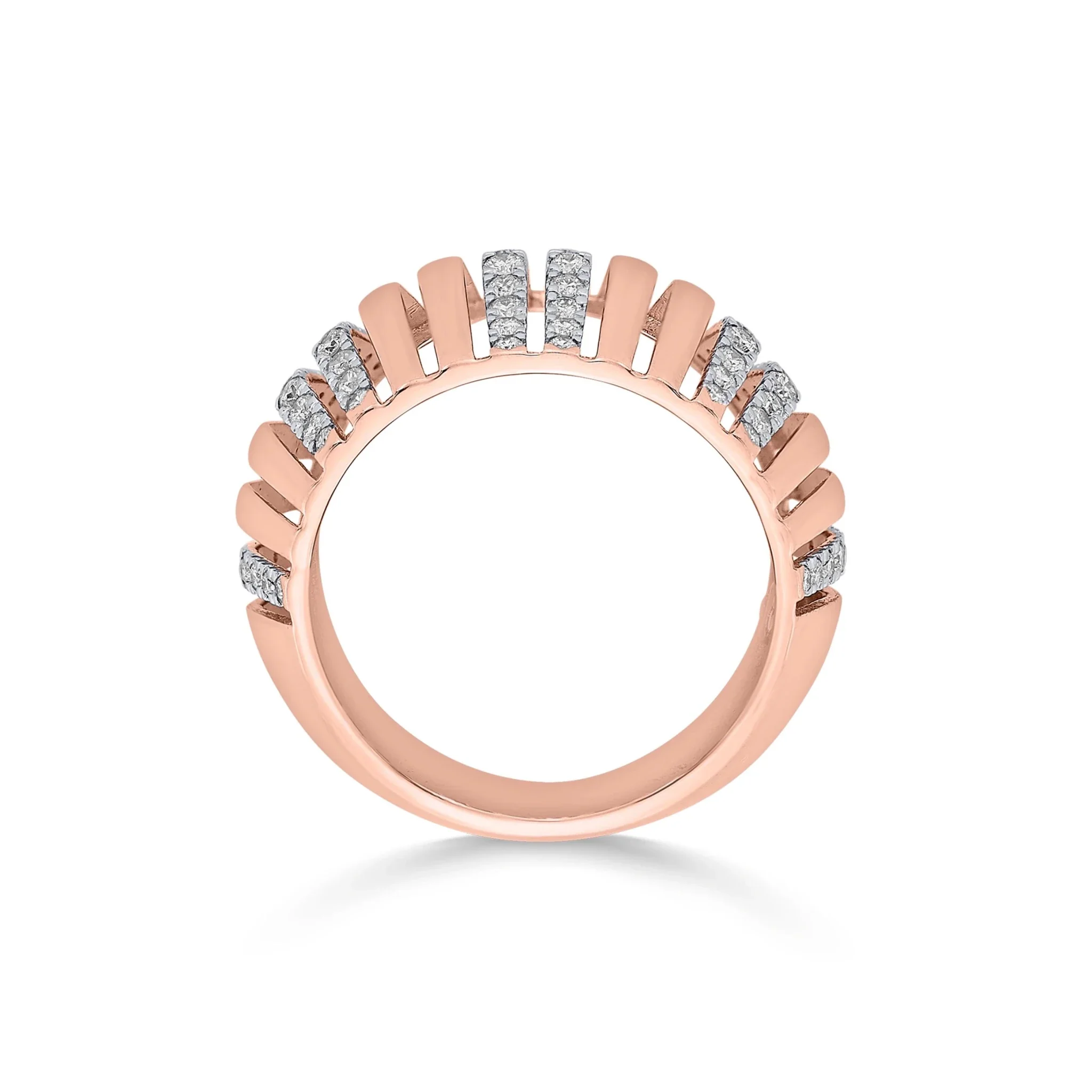 Tryst Vibrant Vertical Sparkle Ring - Image 3