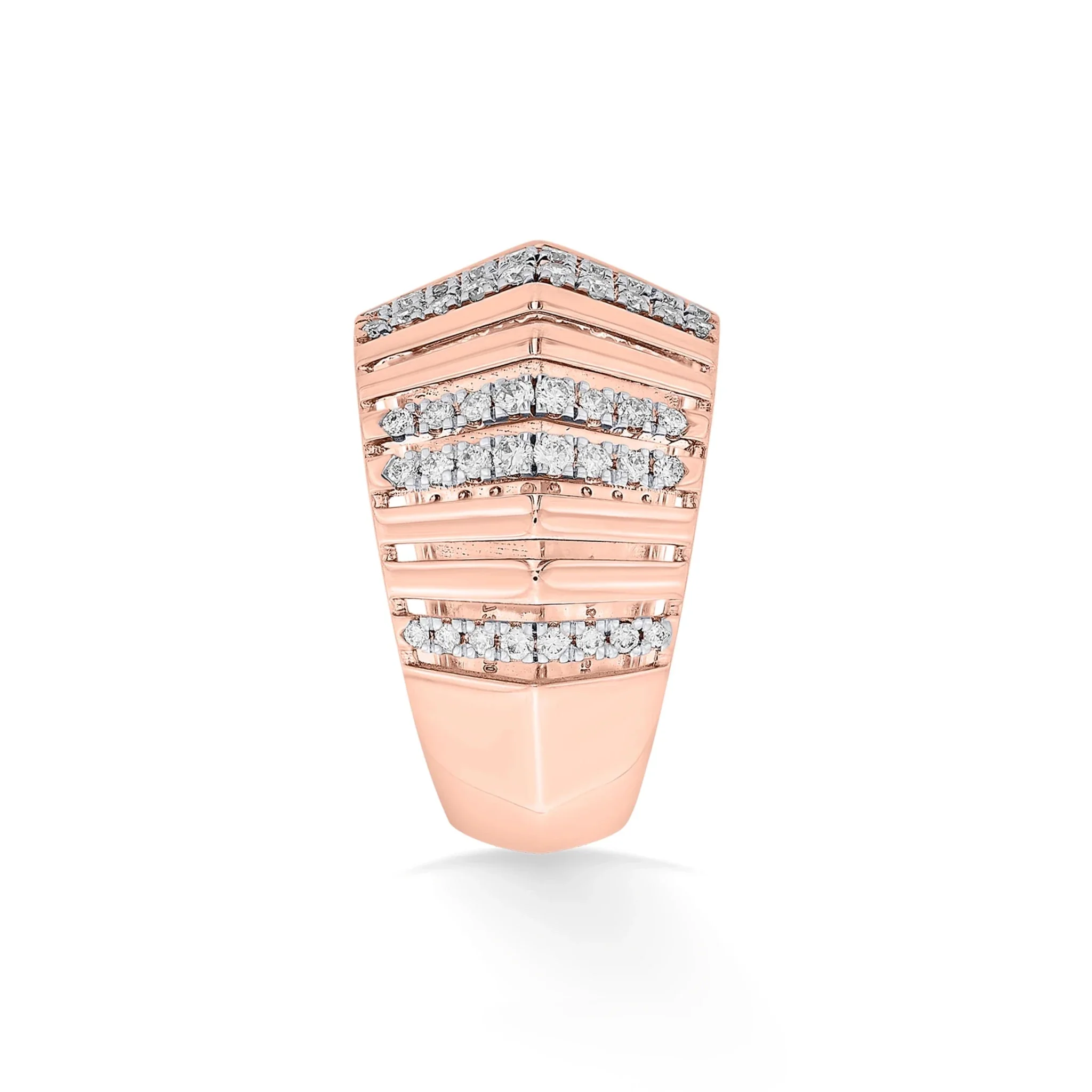 Tryst Vibrant Vertical Sparkle Ring - Image 4