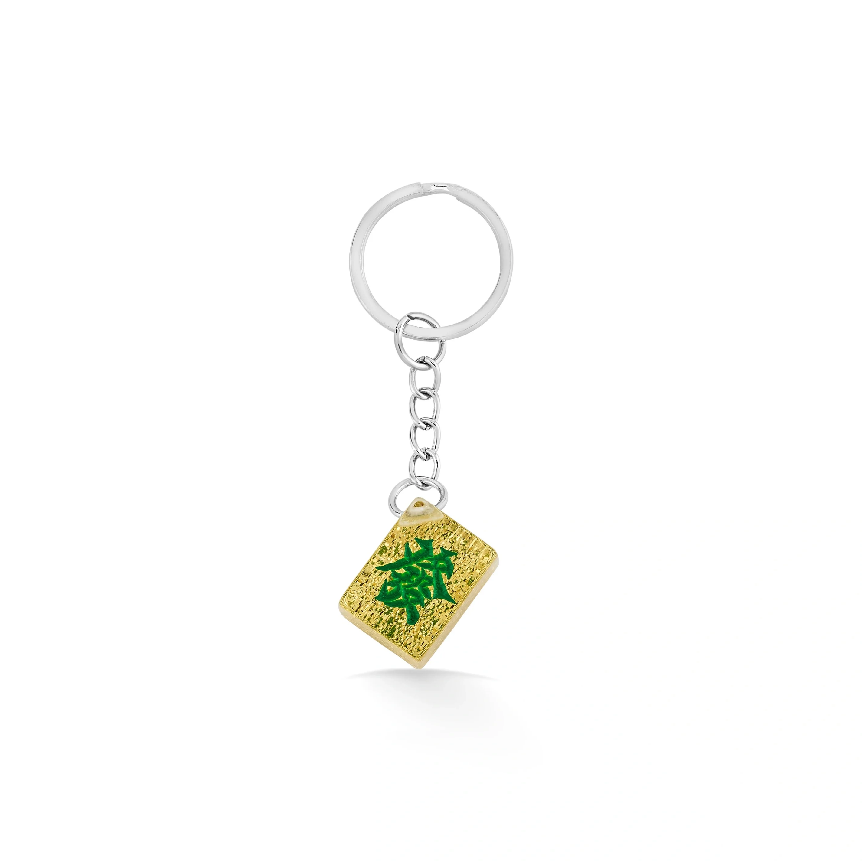 Zen Diamond Sparkling Silver Mahjong Set - Image 8
